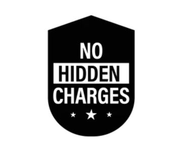 No Hidden Charges